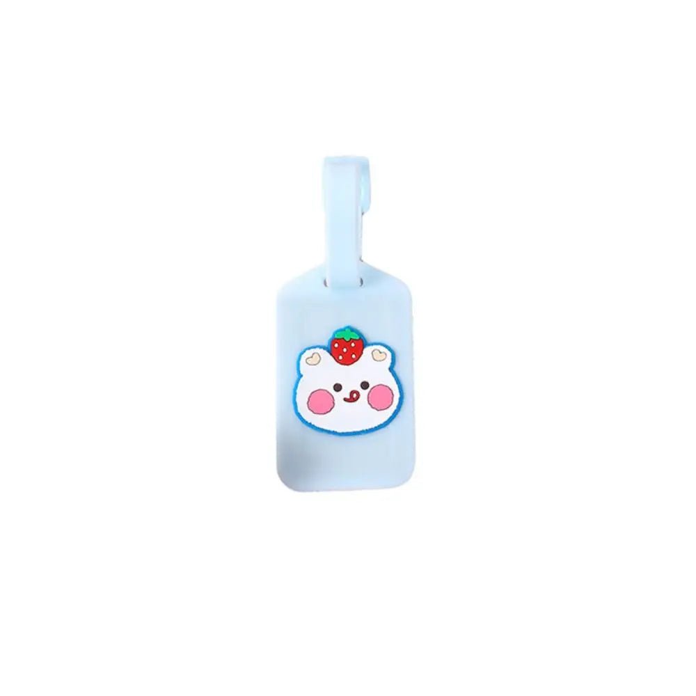 PVC Luggage Tag – Cartoon Travel ID - Onlytenbucks.com
