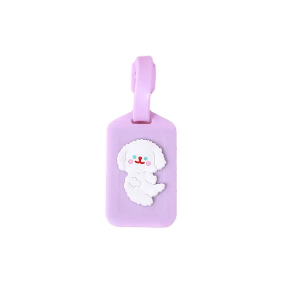 PVC Luggage Tag – Cartoon Travel ID - Onlytenbucks.com