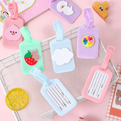 PVC Luggage Tag – Cartoon Travel ID - Onlytenbucks.com