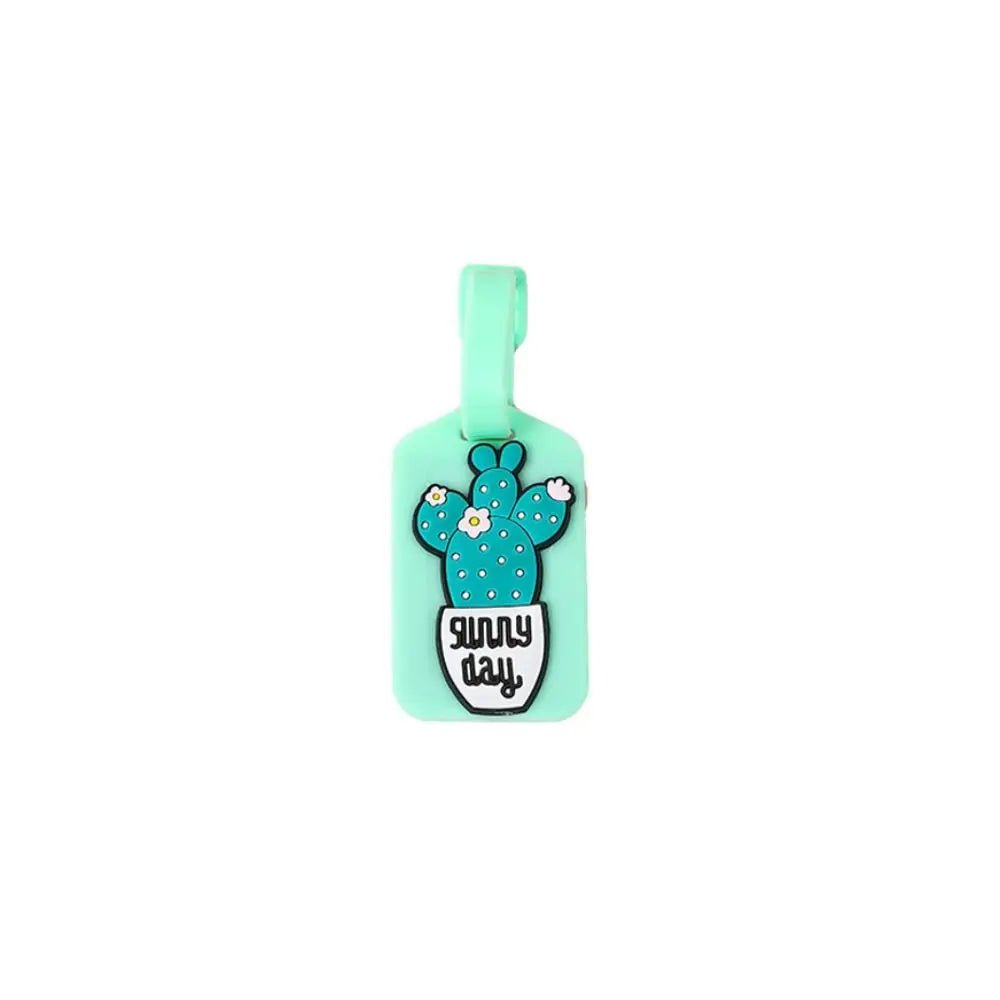 PVC Luggage Tag – Cartoon Travel ID - Onlytenbucks.com