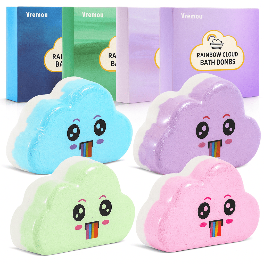 Rainbow Bath Bombs – Handmade Organic Fizzy Bubble Bath - Onlytenbucks.com