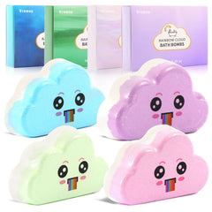 Rainbow Bath Bombs – Handmade Organic Fizzy Bubble Bath - Onlytenbucks.com