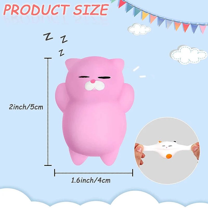 Random Kawaii Mochi Squishy Fidget Toy Set – Mini Soft Squeeze Toy - Onlytenbucks.com