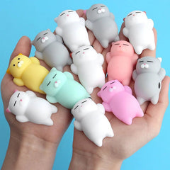 Random Kawaii Mochi Squishy Fidget Toy Set – Mini Soft Squeeze Toy - Onlytenbucks.com