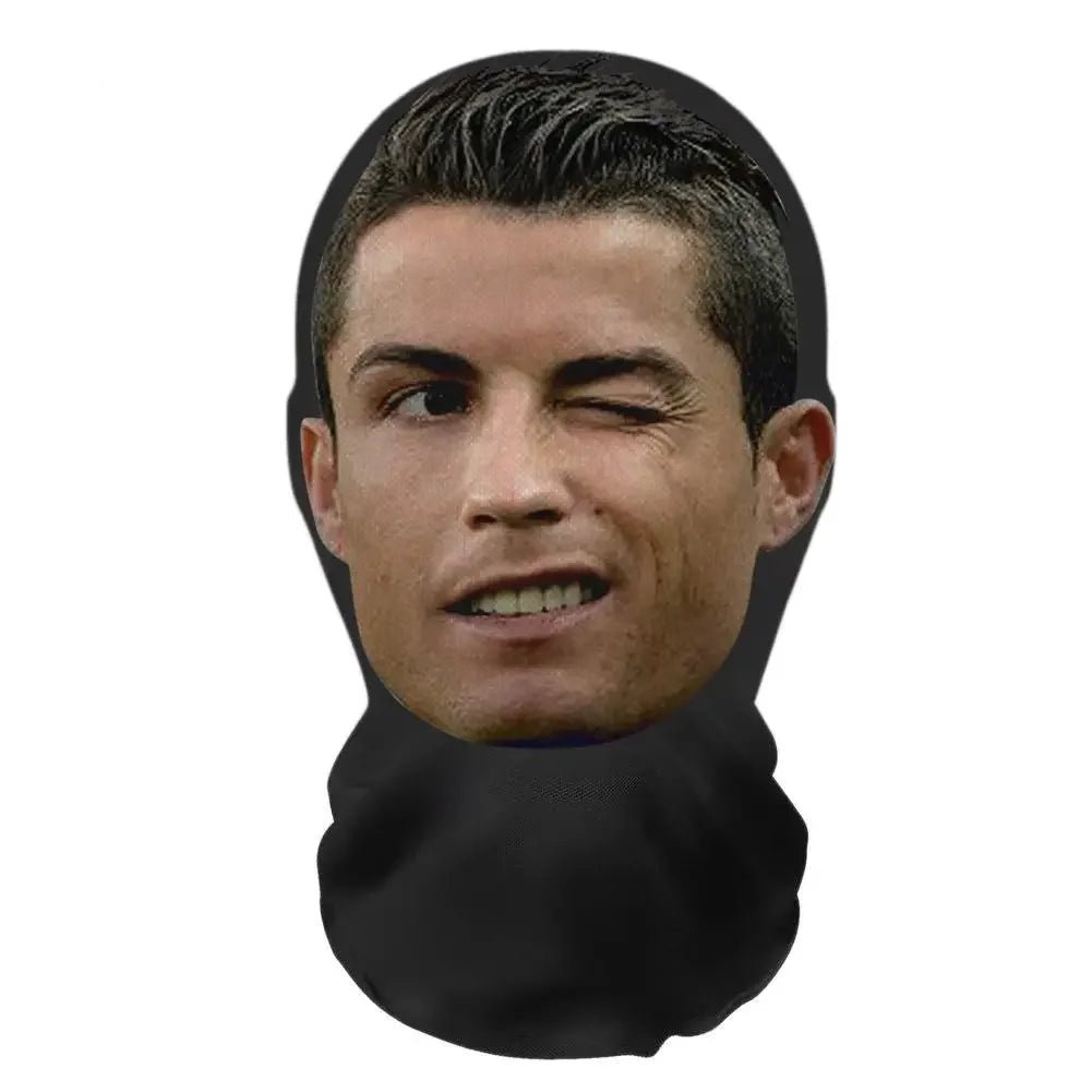 Realistic 3D Celebrity Face Mask – Full Face Nylon Cosplay Headgear - Onlytenbucks.com