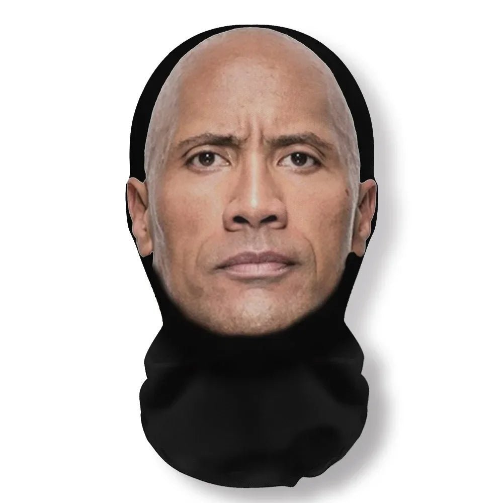 Realistic 3D Celebrity Face Mask – Full Face Nylon Cosplay Headgear - Onlytenbucks.com