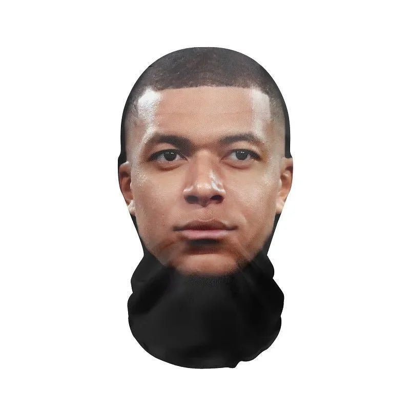 Realistic 3D Celebrity Face Mask – Full Face Nylon Cosplay Headgear - Onlytenbucks.com