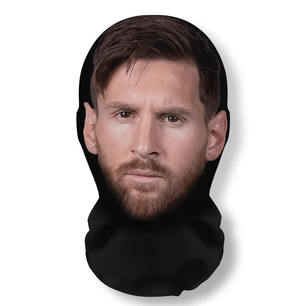 Realistic 3D Celebrity Face Mask – Full Face Nylon Cosplay Headgear - Onlytenbucks.com