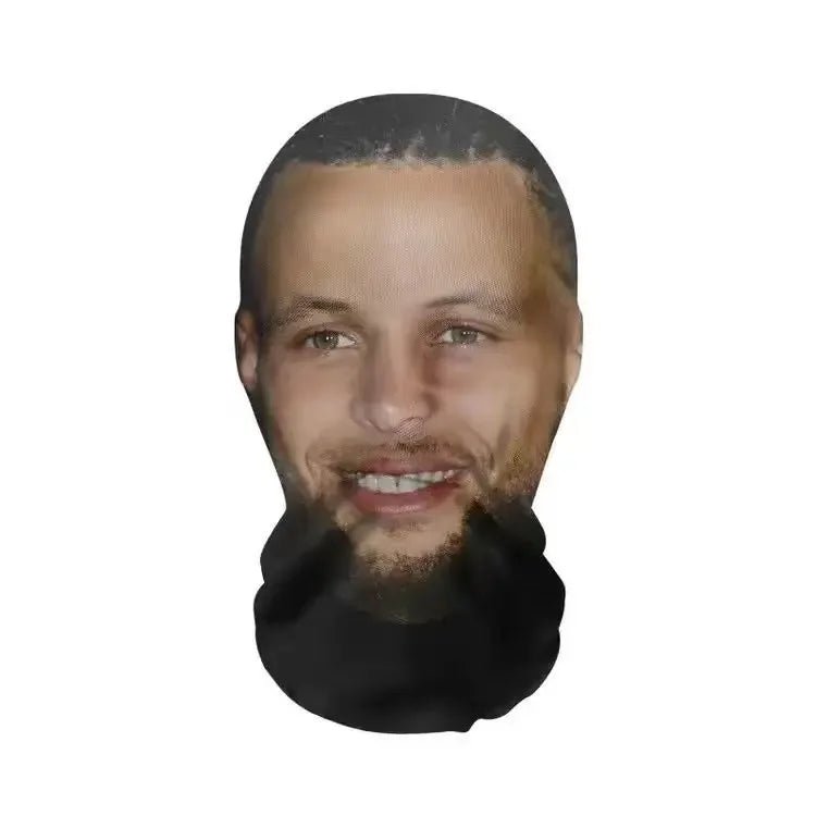 Realistic 3D Celebrity Face Mask – Full Face Nylon Cosplay Headgear - Onlytenbucks.com