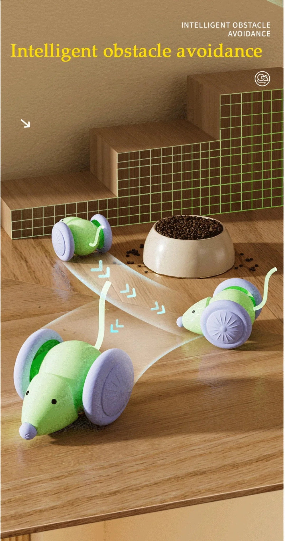 Rechargeable Smart Mouse Cat Toy - Onlytenbucks.com