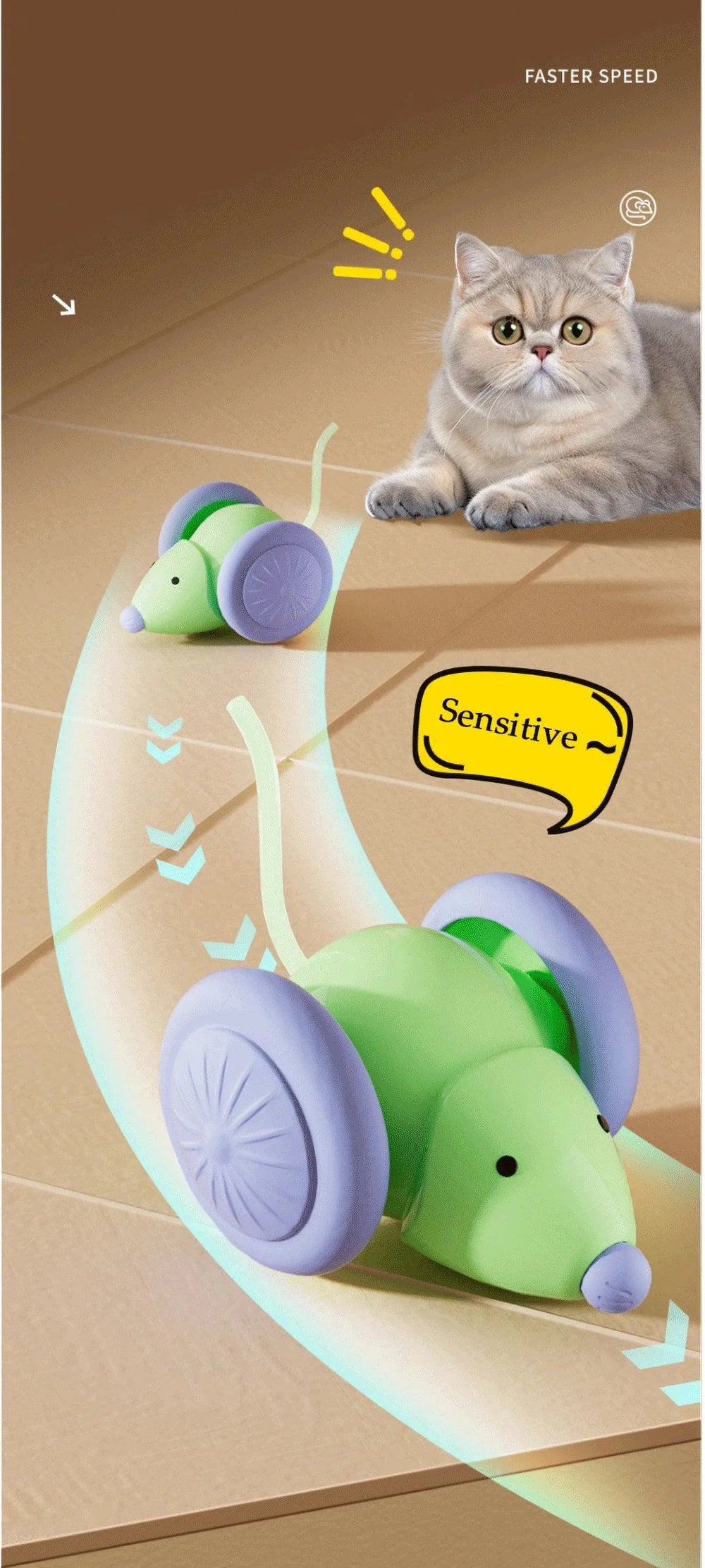 Rechargeable Smart Mouse Cat Toy - Onlytenbucks.com
