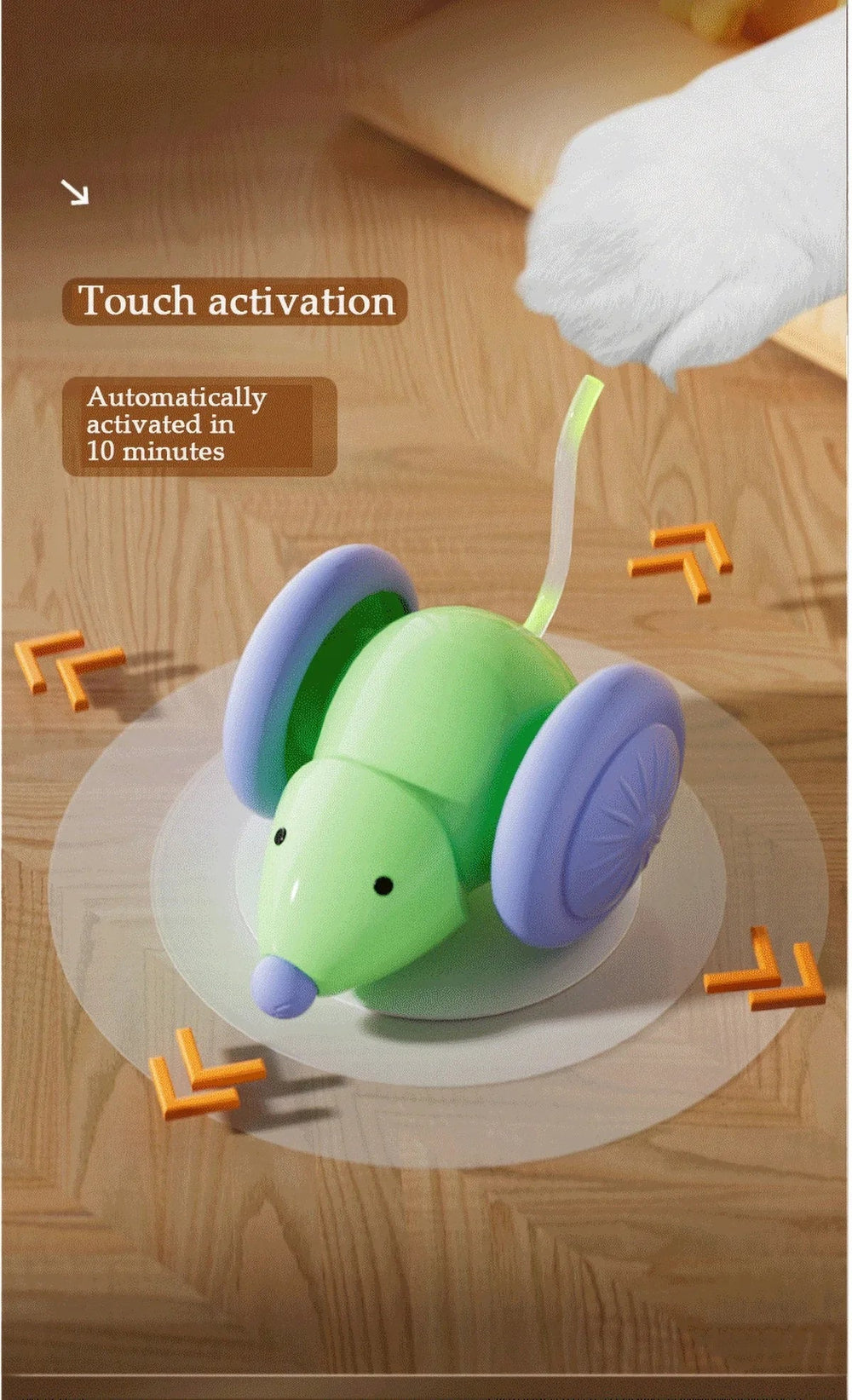 Rechargeable Smart Mouse Cat Toy - Onlytenbucks.com