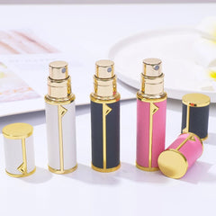 Refillable Perfume Bottle – 5ml Travel Spray Atomizer with PU Leather Case - Onlytenbucks.com
