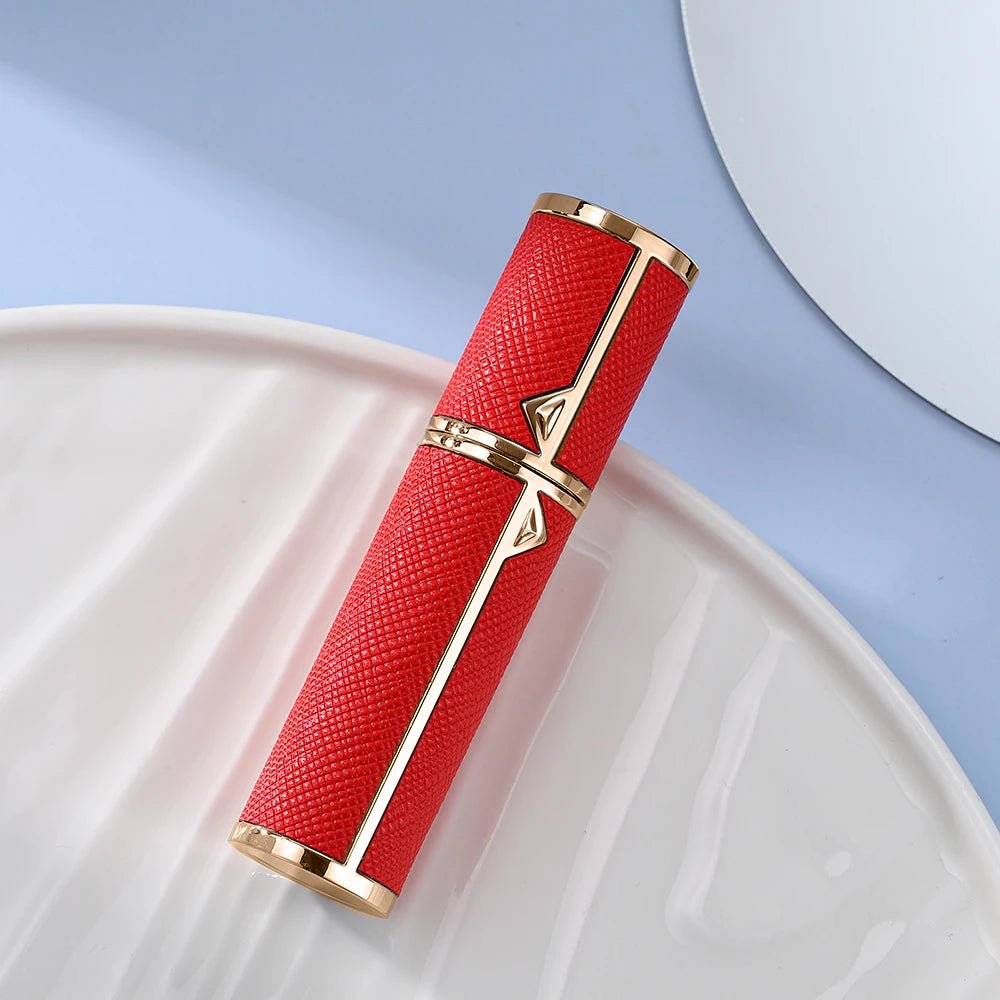 Refillable Perfume Bottle – 5ml Travel Spray Atomizer with PU Leather Case - Onlytenbucks.com