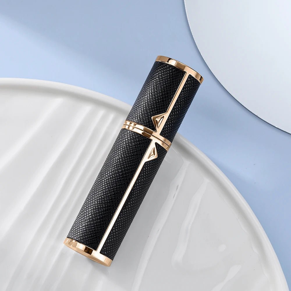 Refillable Perfume Bottle – 5ml Travel Spray Atomizer with PU Leather Case - Onlytenbucks.com