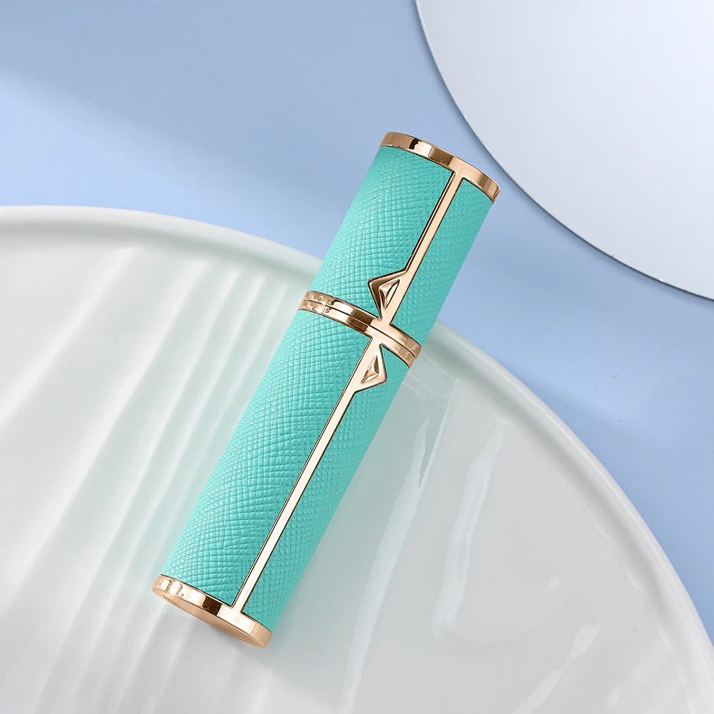 Refillable Perfume Bottle – 5ml Travel Spray Atomizer with PU Leather Case - Onlytenbucks.com