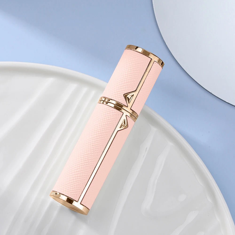 Refillable Perfume Bottle – 5ml Travel Spray Atomizer with PU Leather Case - Onlytenbucks.com