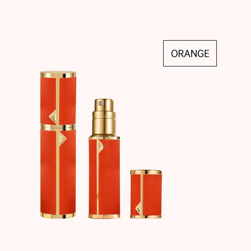 Refillable Perfume Bottle – 5ml Travel Spray Atomizer with PU Leather Case - Onlytenbucks.com