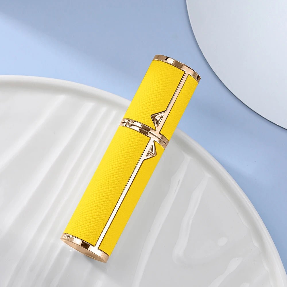 Refillable Perfume Bottle – 5ml Travel Spray Atomizer with PU Leather Case - Onlytenbucks.com