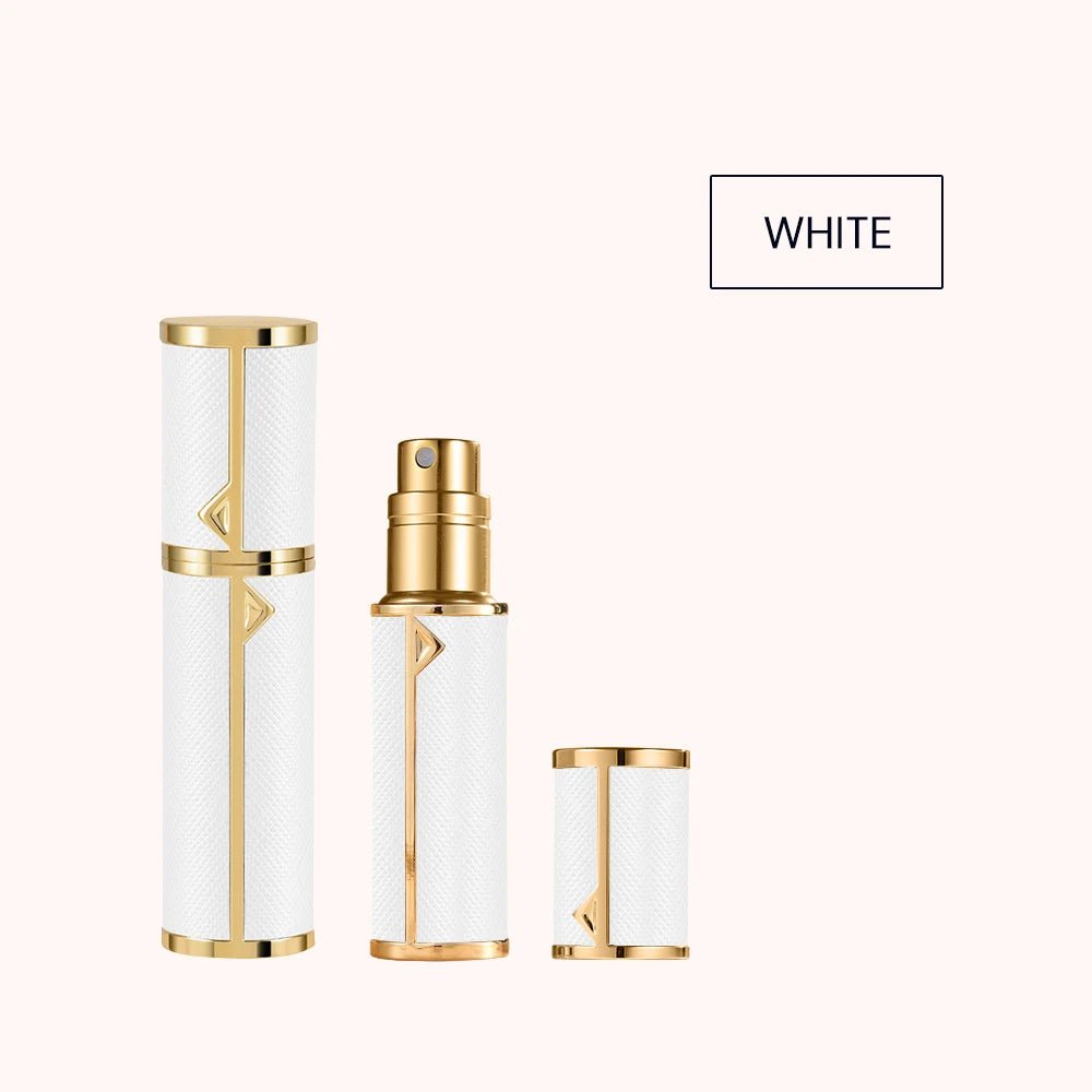 Refillable Perfume Bottle – 5ml Travel Spray Atomizer with PU Leather Case - Onlytenbucks.com