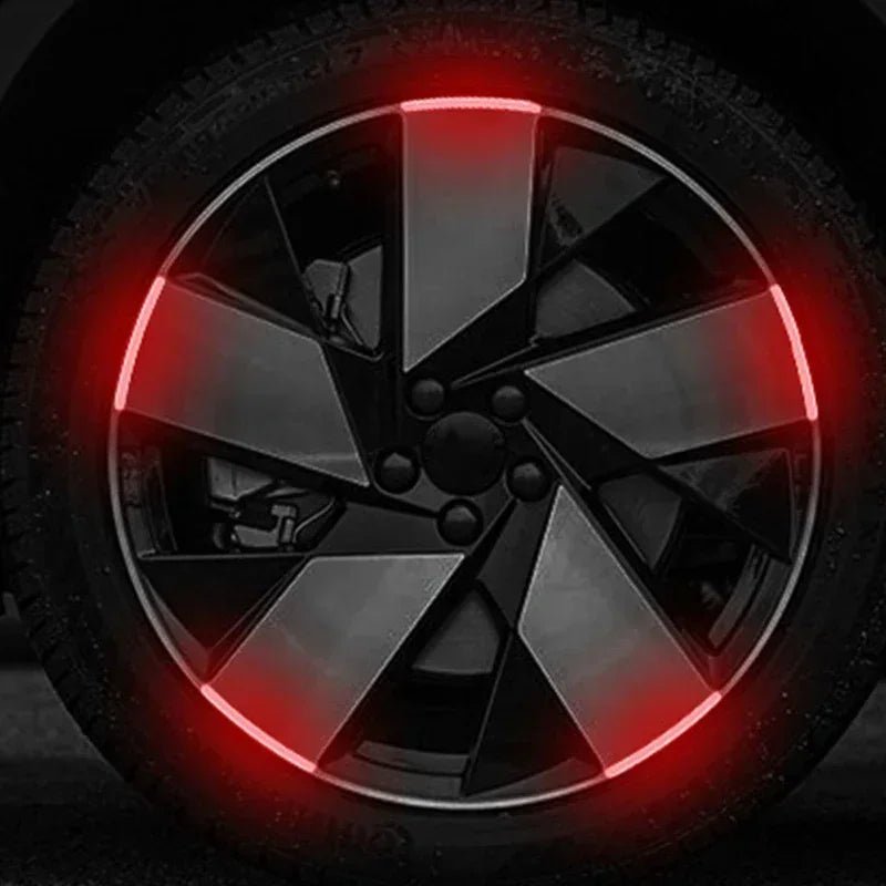 Reflective Car Wheel Hub Stripe Stickers - Onlytenbucks.com