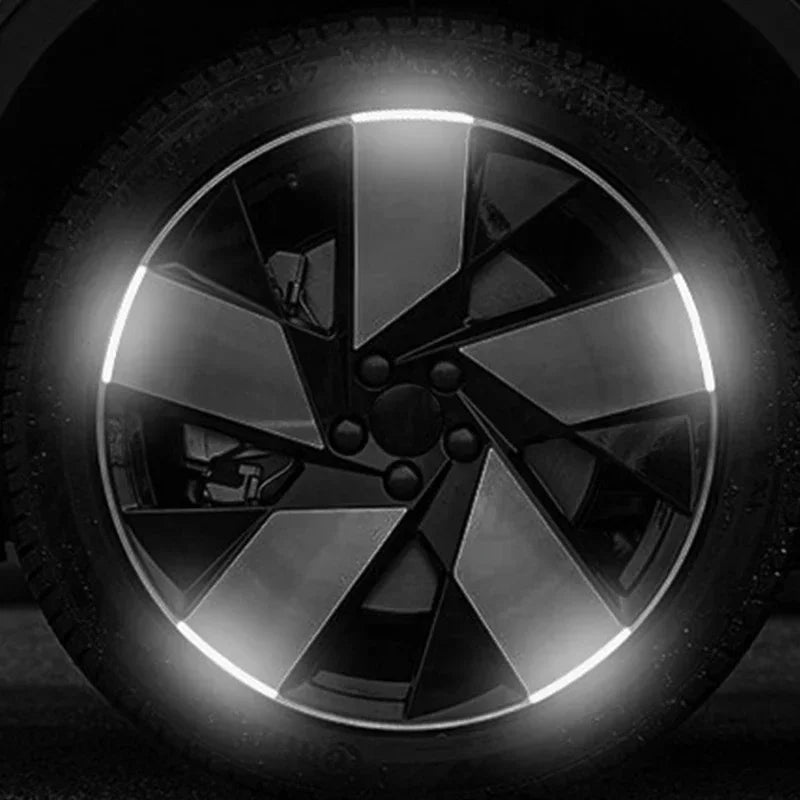 Reflective Car Wheel Hub Stripe Stickers - Onlytenbucks.com