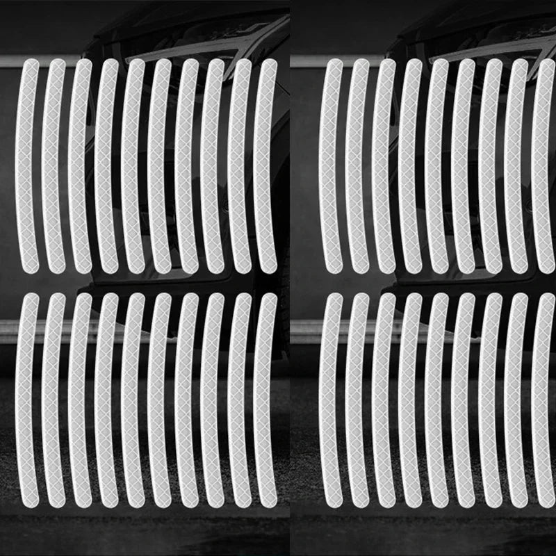 Reflective Car Wheel Hub Stripe Stickers - Onlytenbucks.com