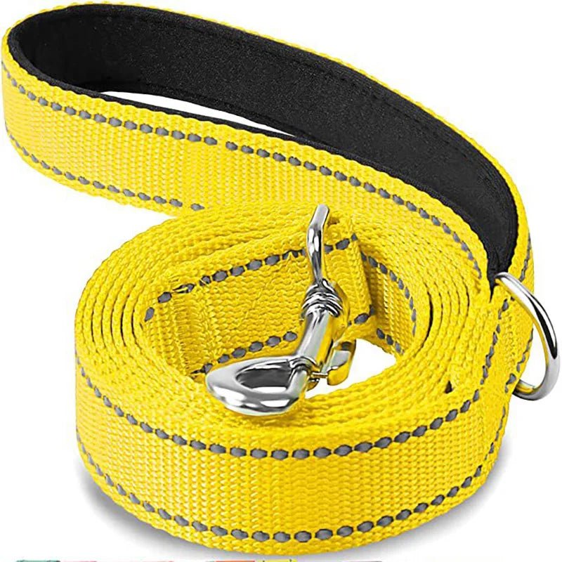 Reflective Pet Leash – Adjustable Polyester Lead Strap - Onlytenbucks.com