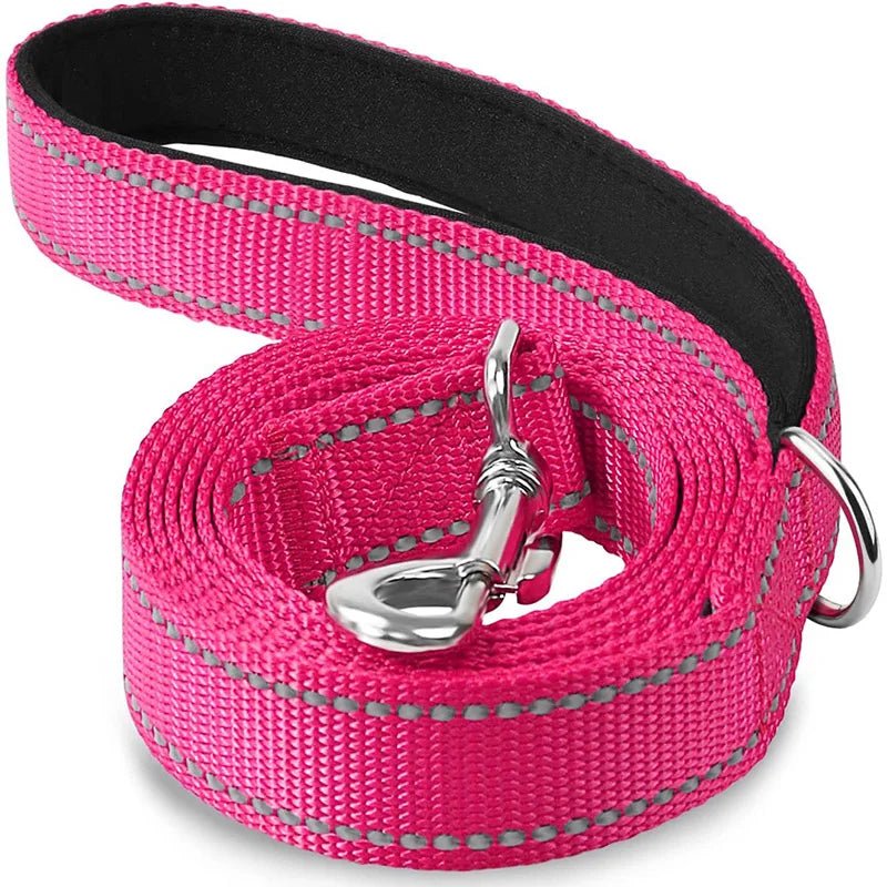 Reflective Pet Leash – Adjustable Polyester Lead Strap - Onlytenbucks.com
