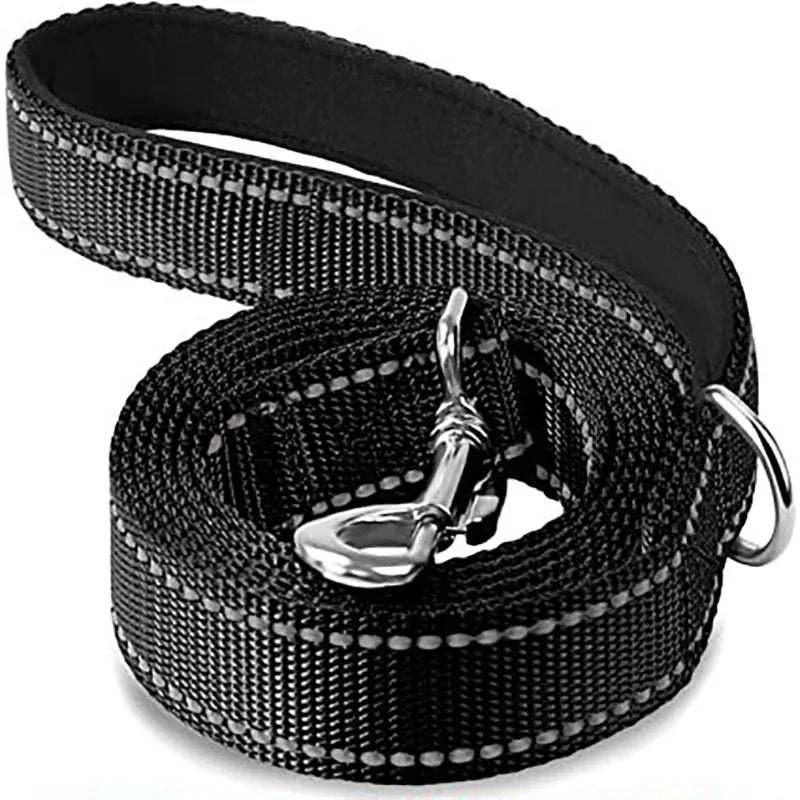 Reflective Pet Leash – Adjustable Polyester Lead Strap - Onlytenbucks.com