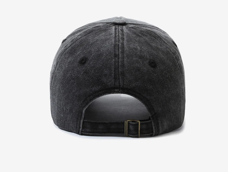 Retro Distressed Letter Embroidery Baseball Cap - Onlytenbucks.com