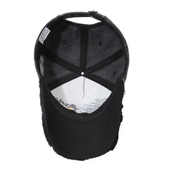 Retro Distressed Letter Embroidery Baseball Cap - Onlytenbucks.com