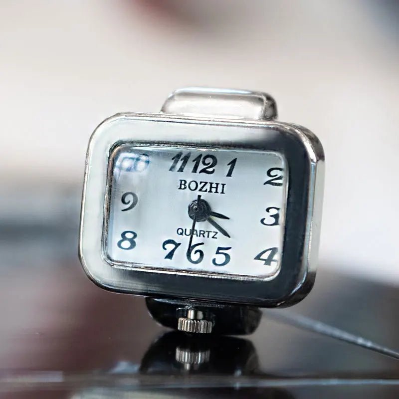 Retro Roman Vintage Punk Finger Watch Ring - Onlytenbucks.com