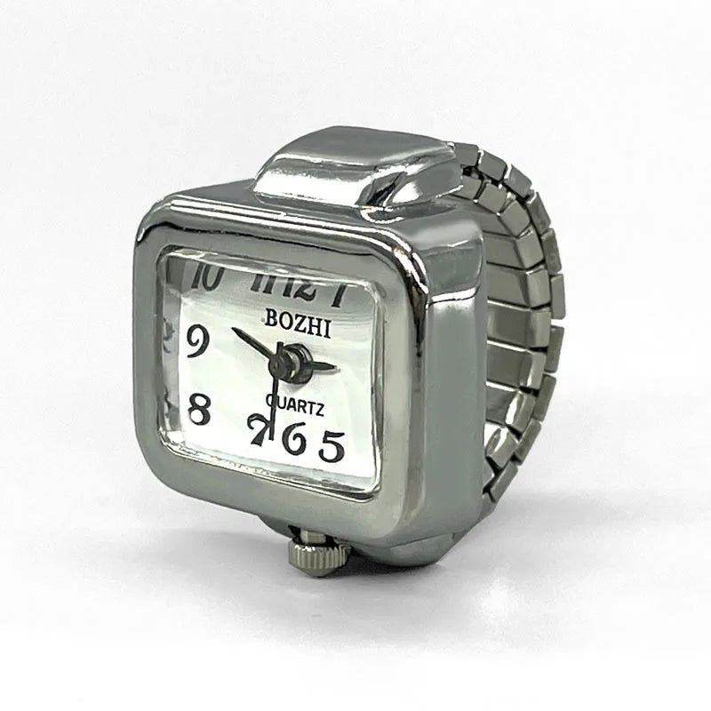 Retro Roman Vintage Punk Finger Watch Ring - Onlytenbucks.com