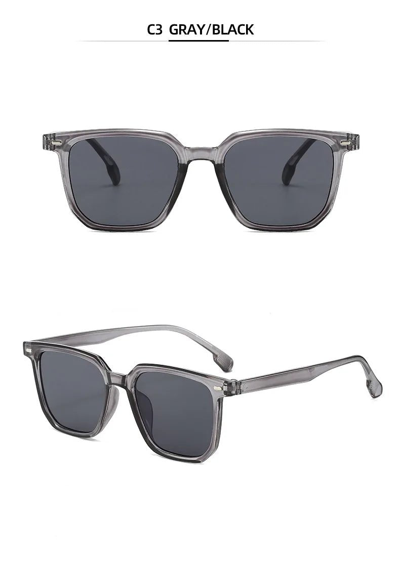 Retro Square Sunglasses – UV400 Classic Eyewear - Onlytenbucks.com