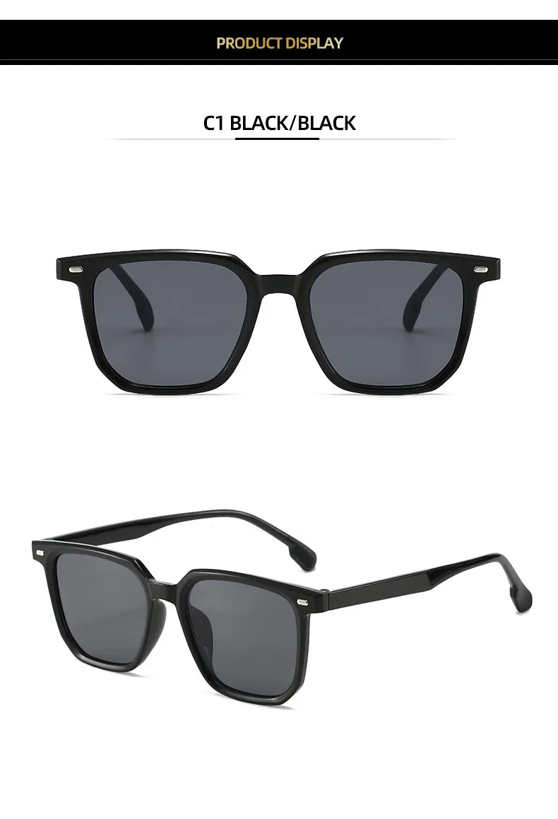 Retro Square Sunglasses – UV400 Classic Eyewear - Onlytenbucks.com