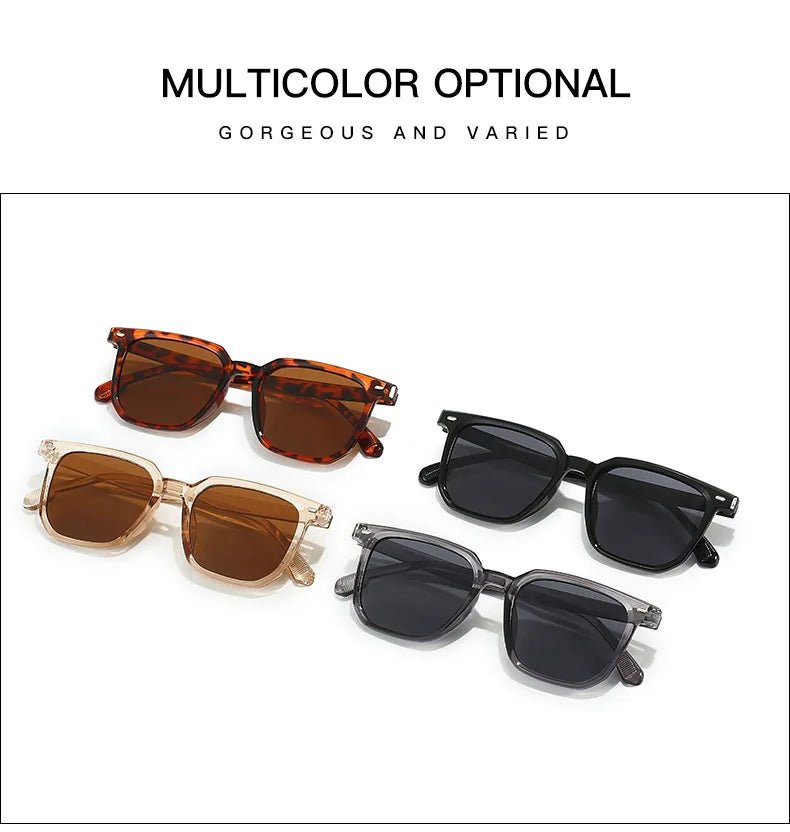 Retro Square Sunglasses – UV400 Classic Eyewear - Onlytenbucks.com