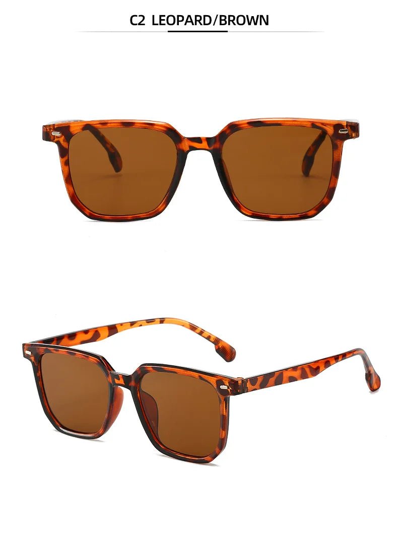 Retro Square Sunglasses – UV400 Classic Eyewear - Onlytenbucks.com