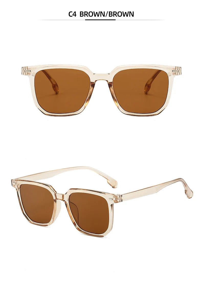Retro Square Sunglasses – UV400 Classic Eyewear - Onlytenbucks.com