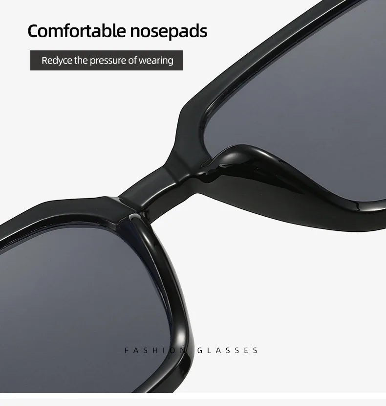 Retro Square Sunglasses – UV400 Classic Eyewear - Onlytenbucks.com
