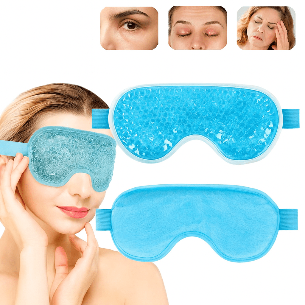 Reusable Gel Eye Mask – Hot & Cold Therapy for Relaxation - Onlytenbucks.com
