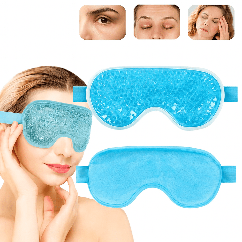 Reusable Gel Eye Mask – Hot & Cold Therapy for Relaxation - Onlytenbucks.com