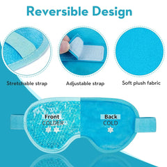 Reusable Gel Eye Mask – Hot & Cold Therapy for Relaxation - Onlytenbucks.com