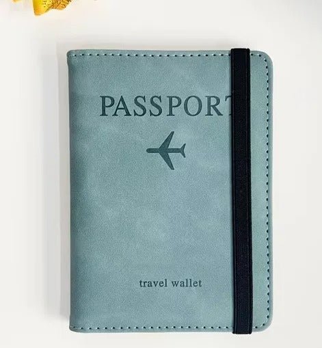 RFID Vintage PU Leather Passport Holder – Multi-Function Travel Wallet - Onlytenbucks.com