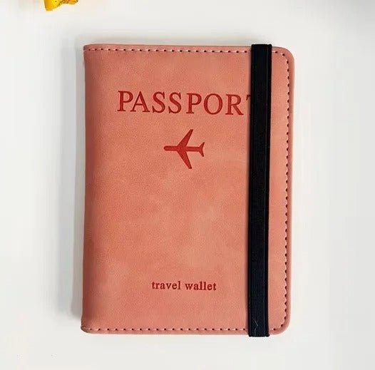 RFID Vintage PU Leather Passport Holder – Multi-Function Travel Wallet - Onlytenbucks.com