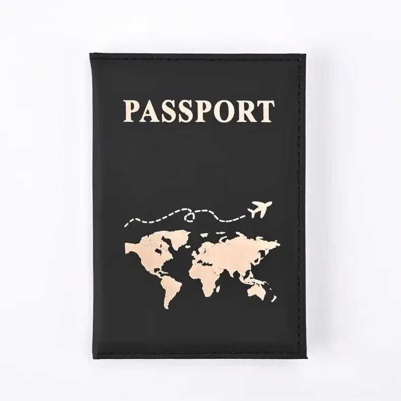 RFID Vintage PU Leather Passport Holder – Multi-Function Travel Wallet - Onlytenbucks.com
