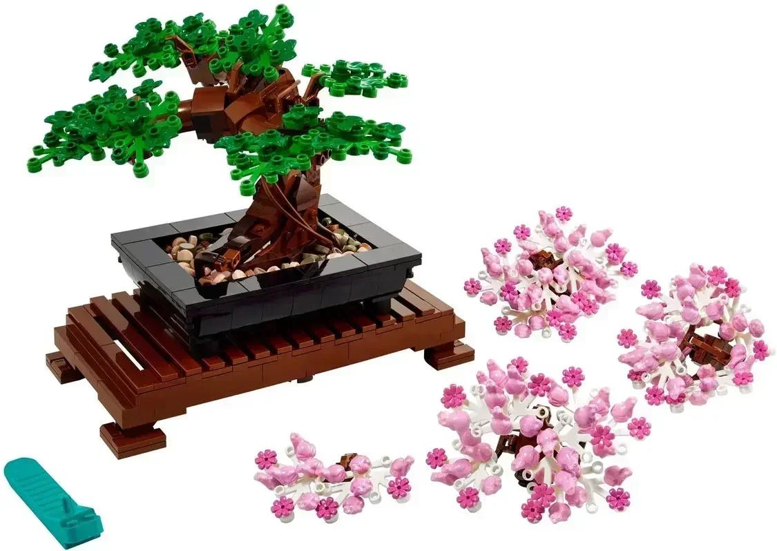 Flower Potted Plant Building Blocks – DIY Artificial Orchid and Bouquet Model Set - Onlytenbucks.com