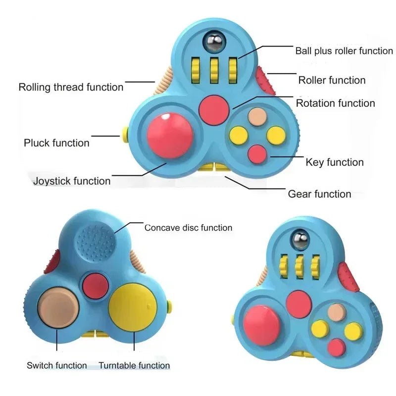 Rotating Magic Bean Fidget Toy – Stress Relief & Educational Puzzle - Onlytenbucks.com