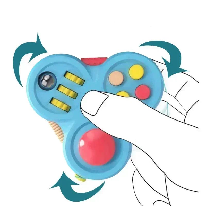 Rotating Magic Bean Fidget Toy – Stress Relief & Educational Puzzle - Onlytenbucks.com