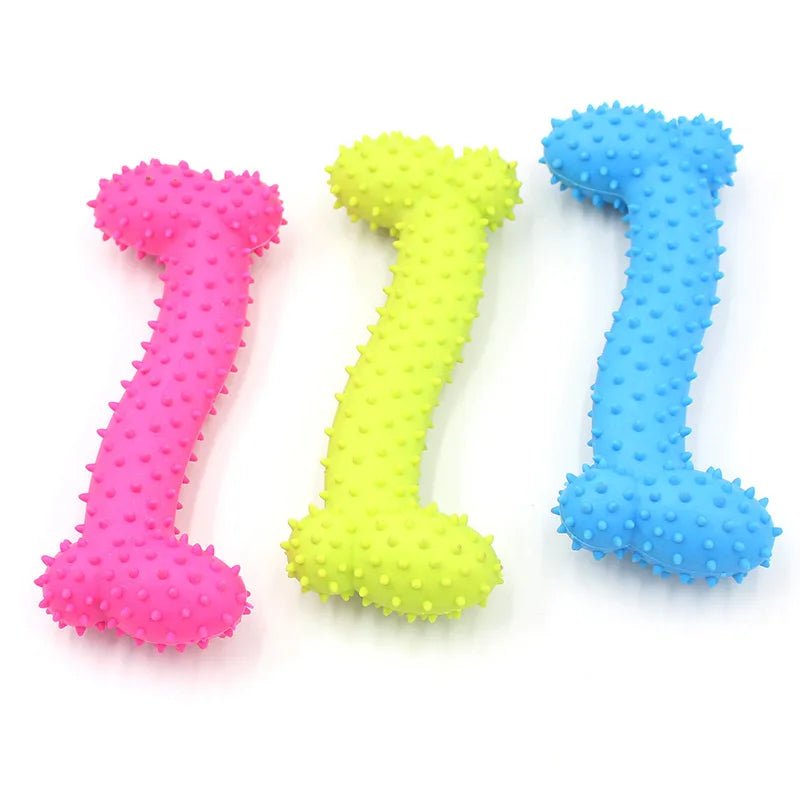 Rubber Chew Toy for Small Dogs – Durable Bite - Resistant - Onlytenbucks.com